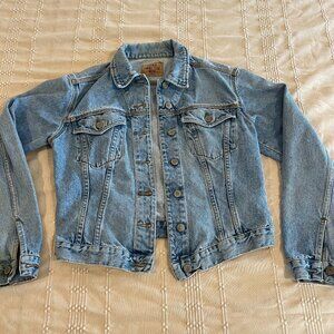 Vintage 1990s French Connection - FCUK - Denim Jacket - Jean Jacket - Size L